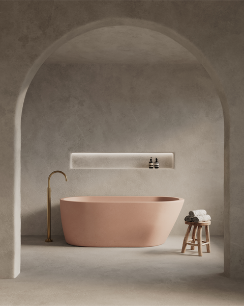 Nood Co unveil their newest architecturally designed concrete bathtub in their most recent product launch.