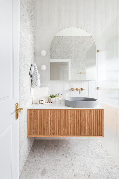 M.J. Harris Group Transforms Family Home with Contemporary Bathroom Renovation