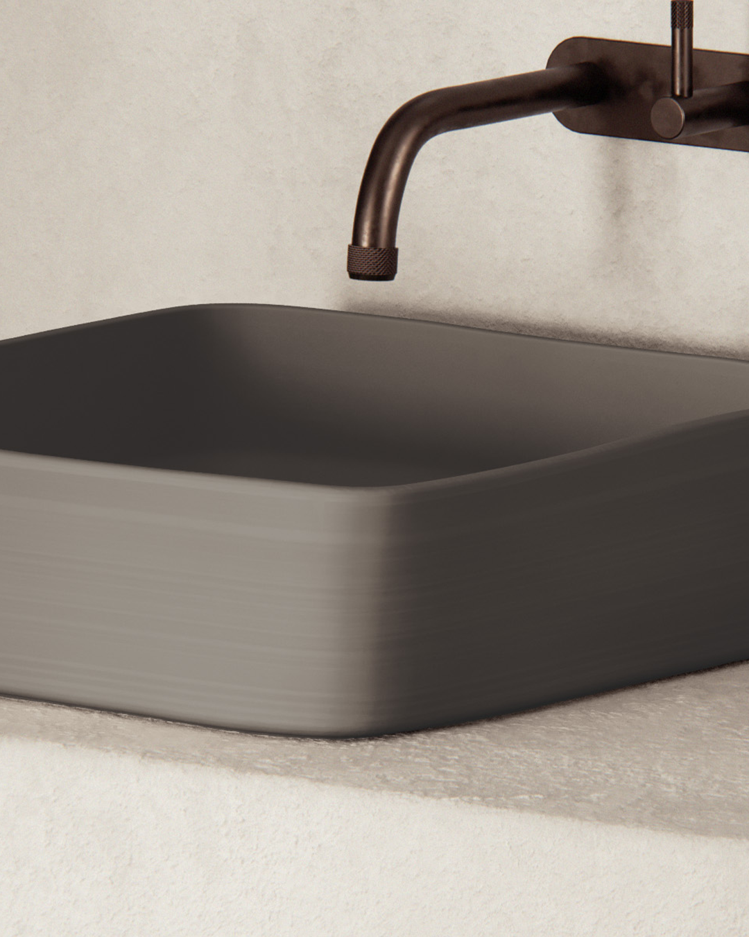 Cast Basin (Mid Tone Grey)