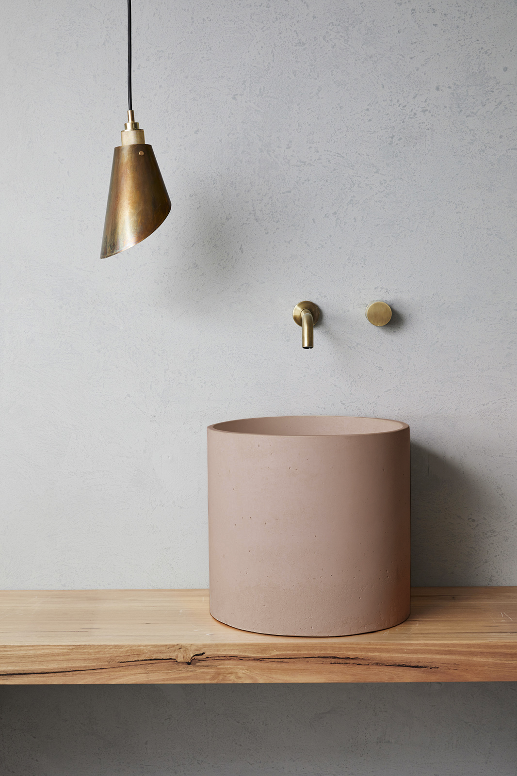 Millie Basin Blush Pink Colour - Nood co