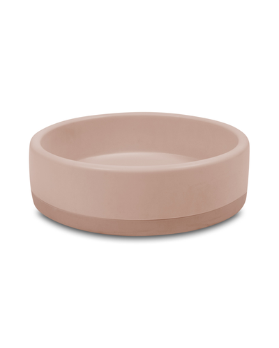 Bowl Basin Two Tone - Wall Hung (Blush Pink)