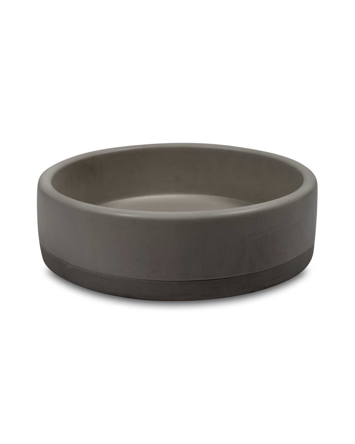 Bowl Basin Two Tone - Surface Mount (Mid Tone Grey)