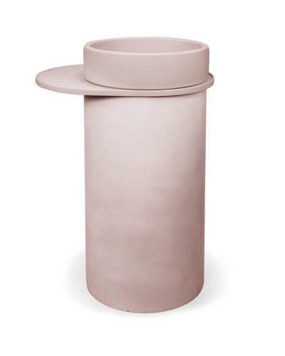 Cylinder - Bowl Basin (Blush Pink)