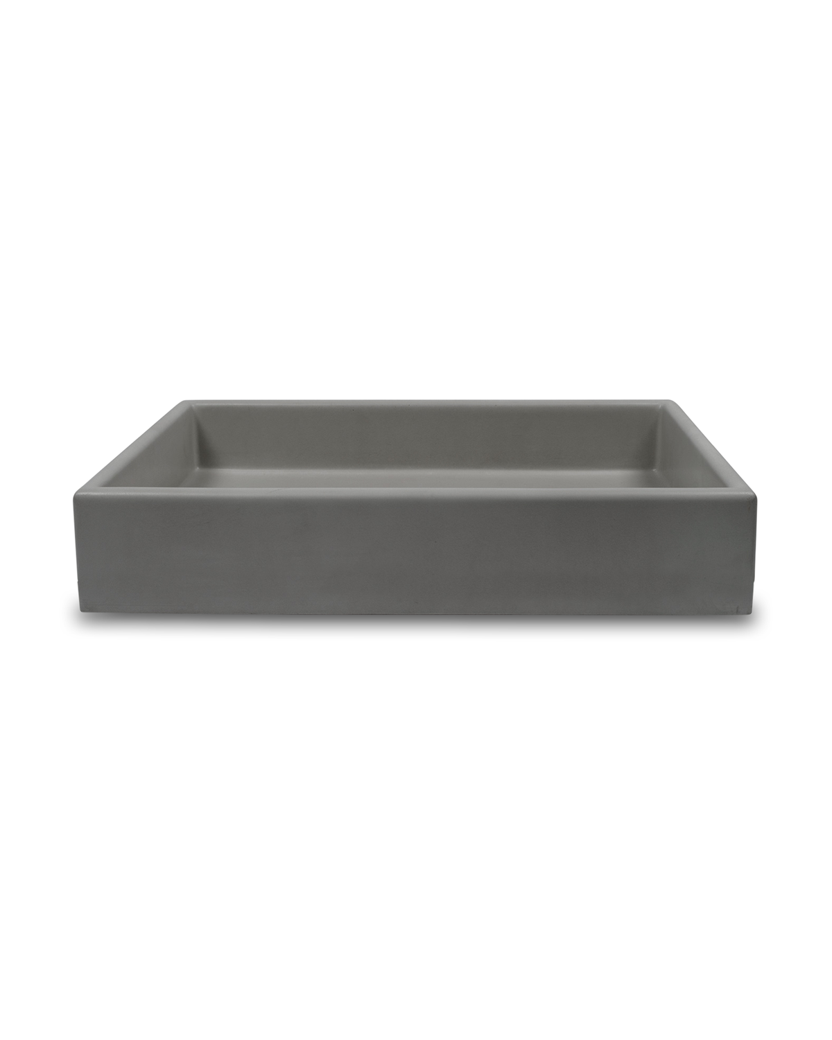 Box Basin - Wall Hung (Mid Tone Grey)