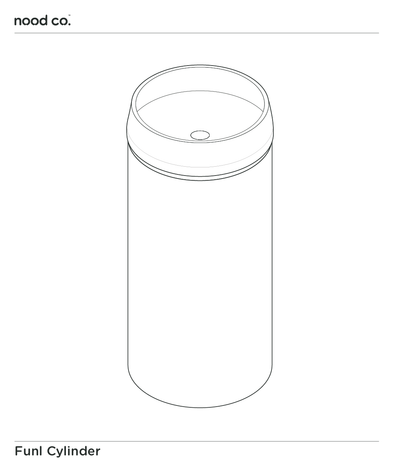 Cylinder - Funl Basin (Rust)