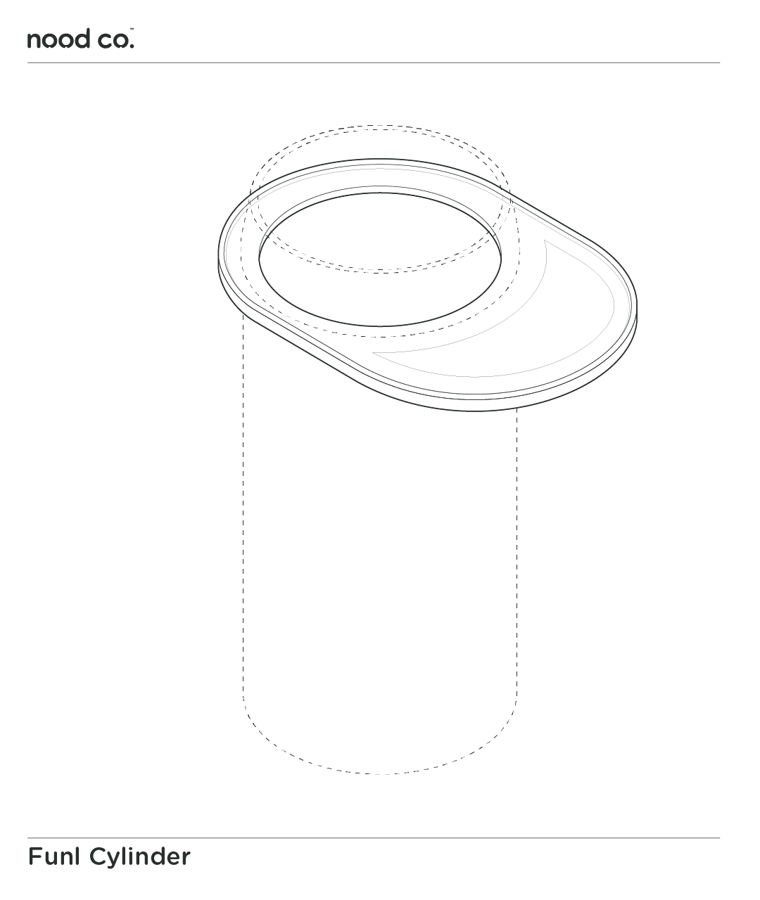 Cylinder - Funl Basin (Rust)
