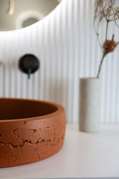 Hoop Raw Basin (Rust)