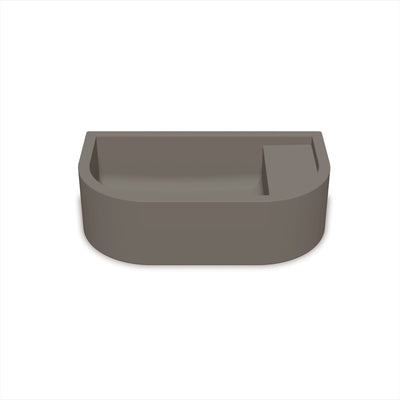 Loop 01 Basin - Surface Mount (Mid Tone Grey)