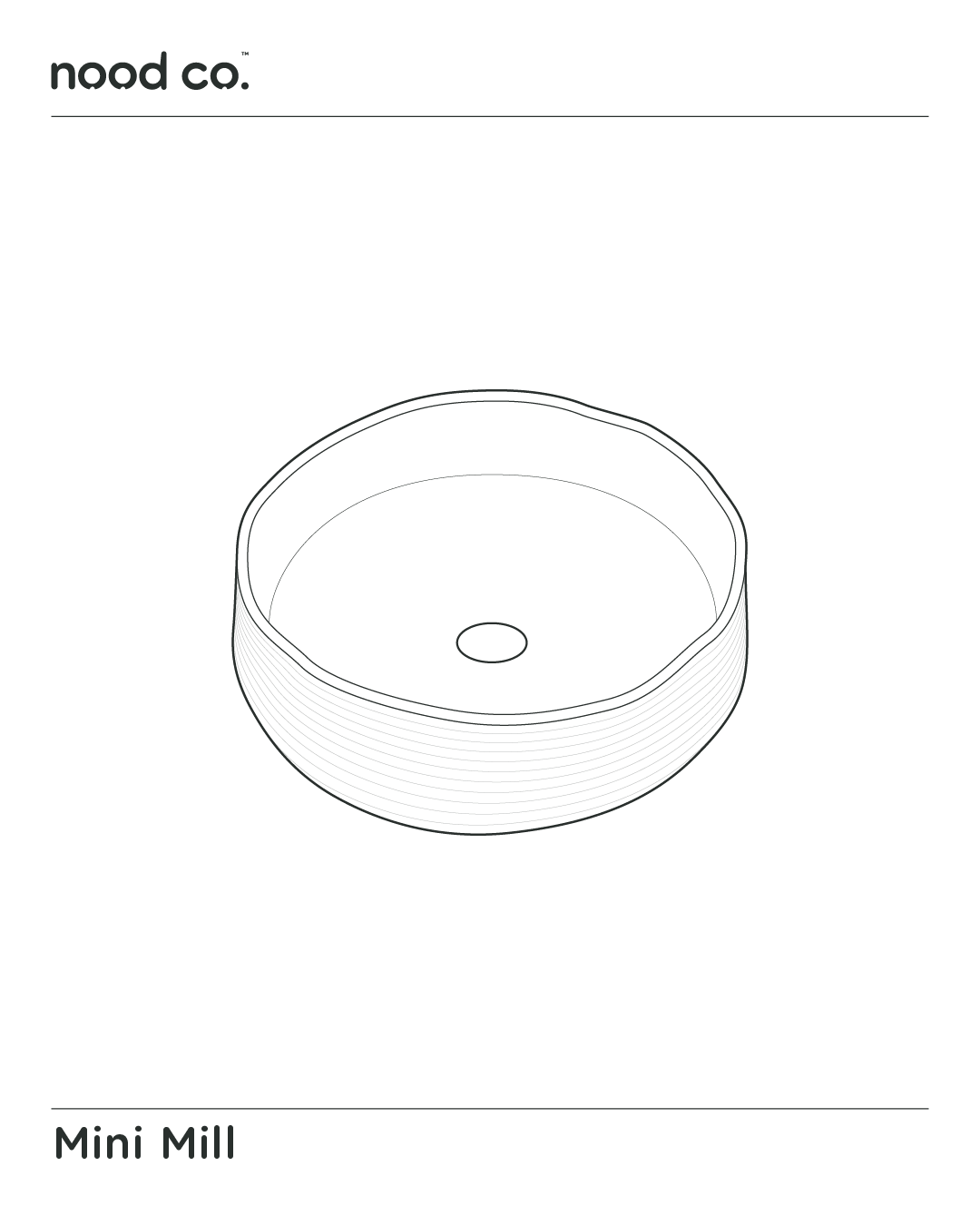 Mini Mill Basin (Custard)