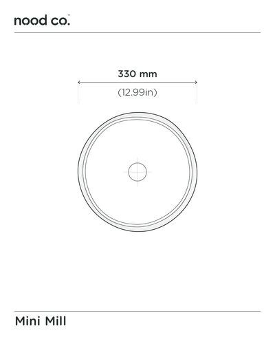 Mini Mill Basin (Custard)