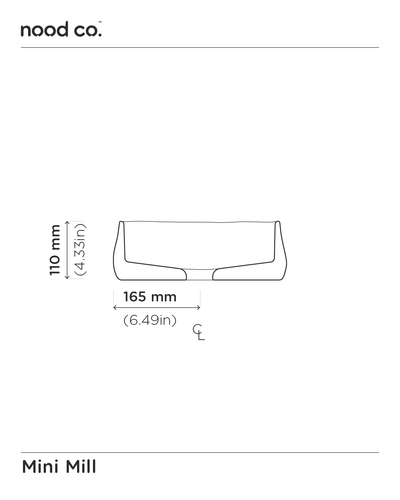 Mini Mill Basin (Custard)