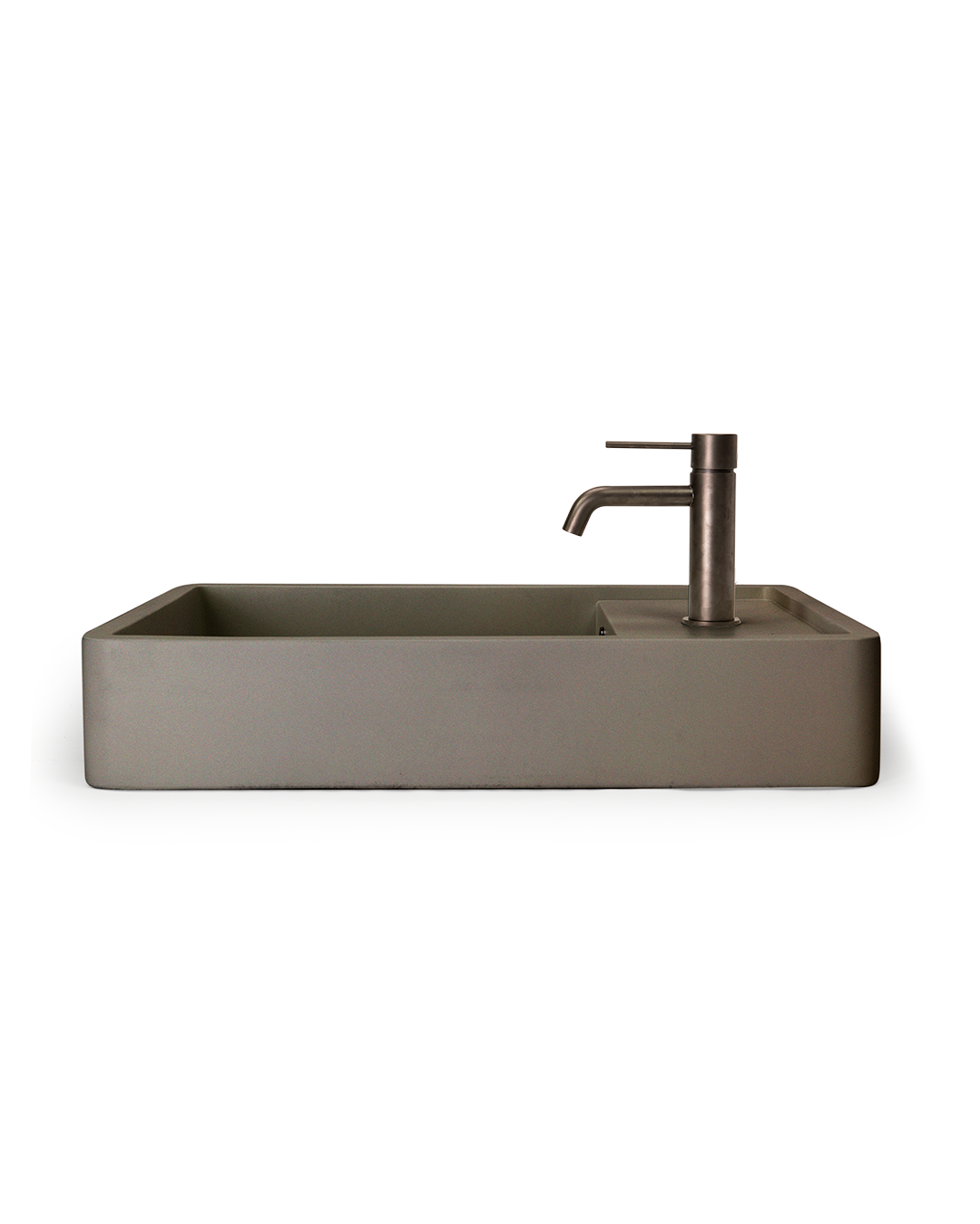 Shelf 03 Basin - Surface Mount (Mid Tone Grey)