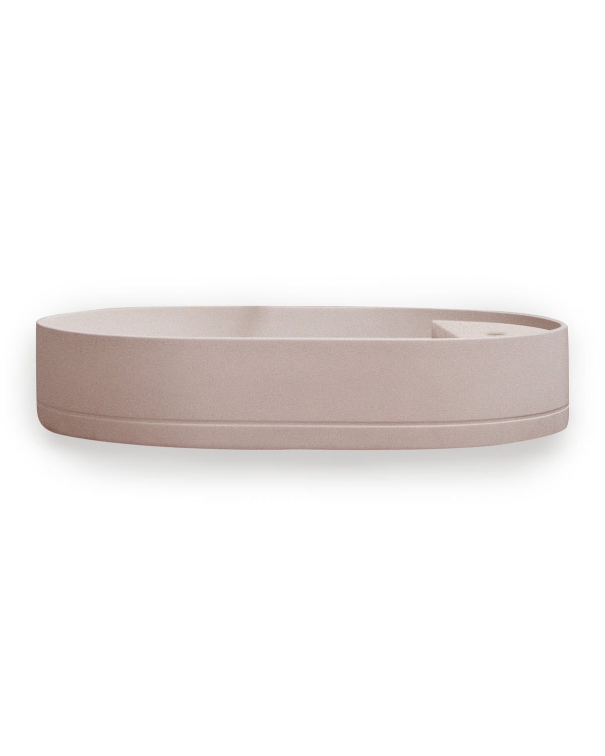 Shelf Oval Basin - Blush Pink