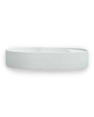 Shelf Oval Basin - Surface Mount (Ivory)