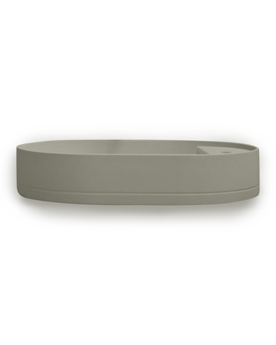 Shelf Oval Basin - Surface Mount (Olive)