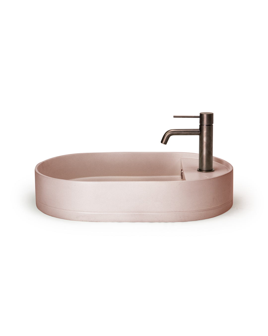 Shelf Oval Basin - Surface Mount (Blush Pink)