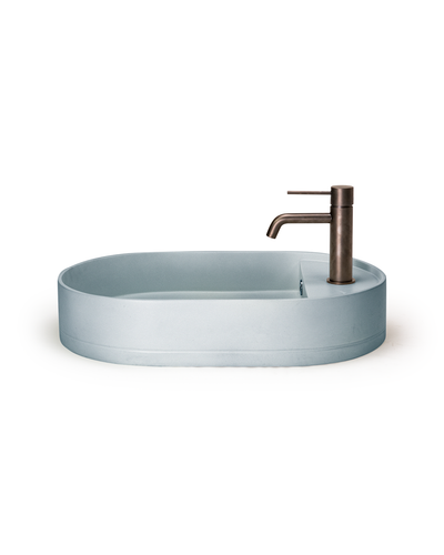 Shelf Oval Basin (Powder Blue)