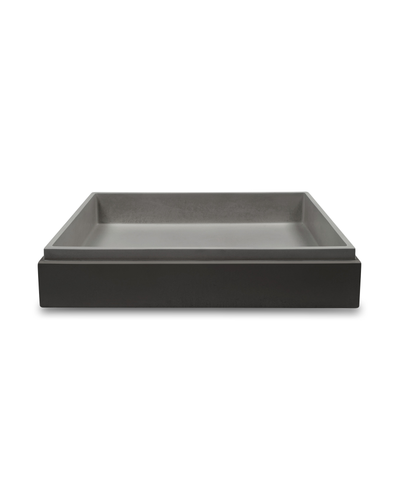 Stepp Rectangle Basin (Mid Tone Grey)