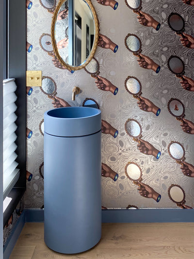 Cylinder - Hoop Basin (Copan Blue)