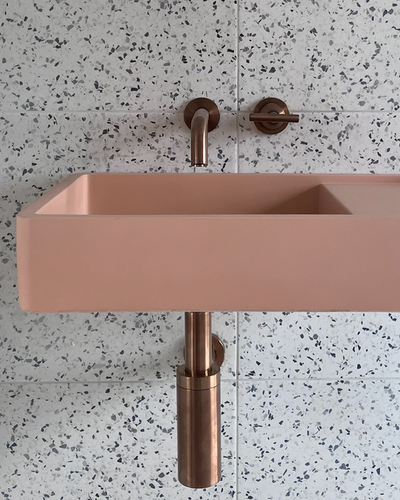 Shelf 02 Basin - Surface Mount (Blush Pink)