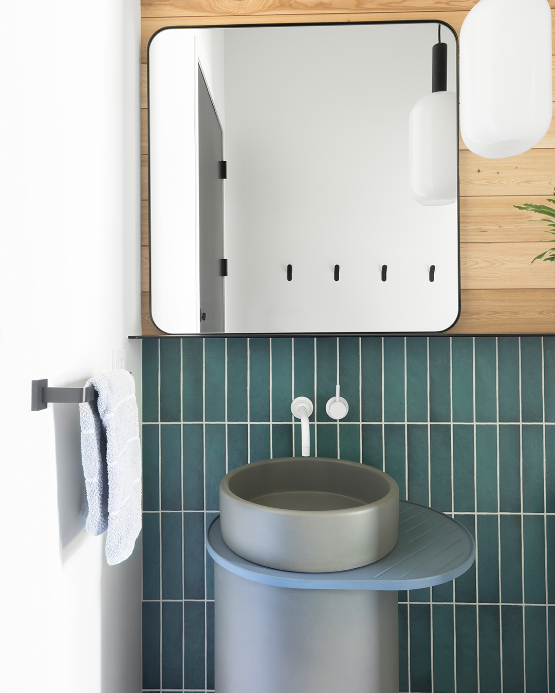 Cylinder - Bowl Basin (Mid Tone Grey)