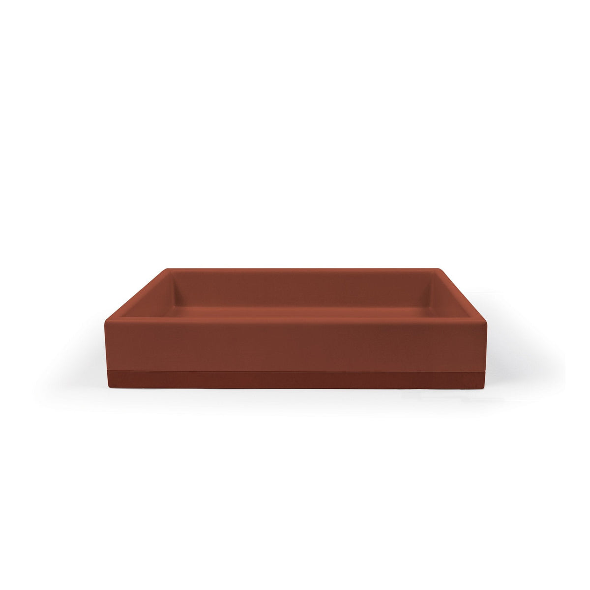 Box Basin Two Tone - Surface Mount (Clay)