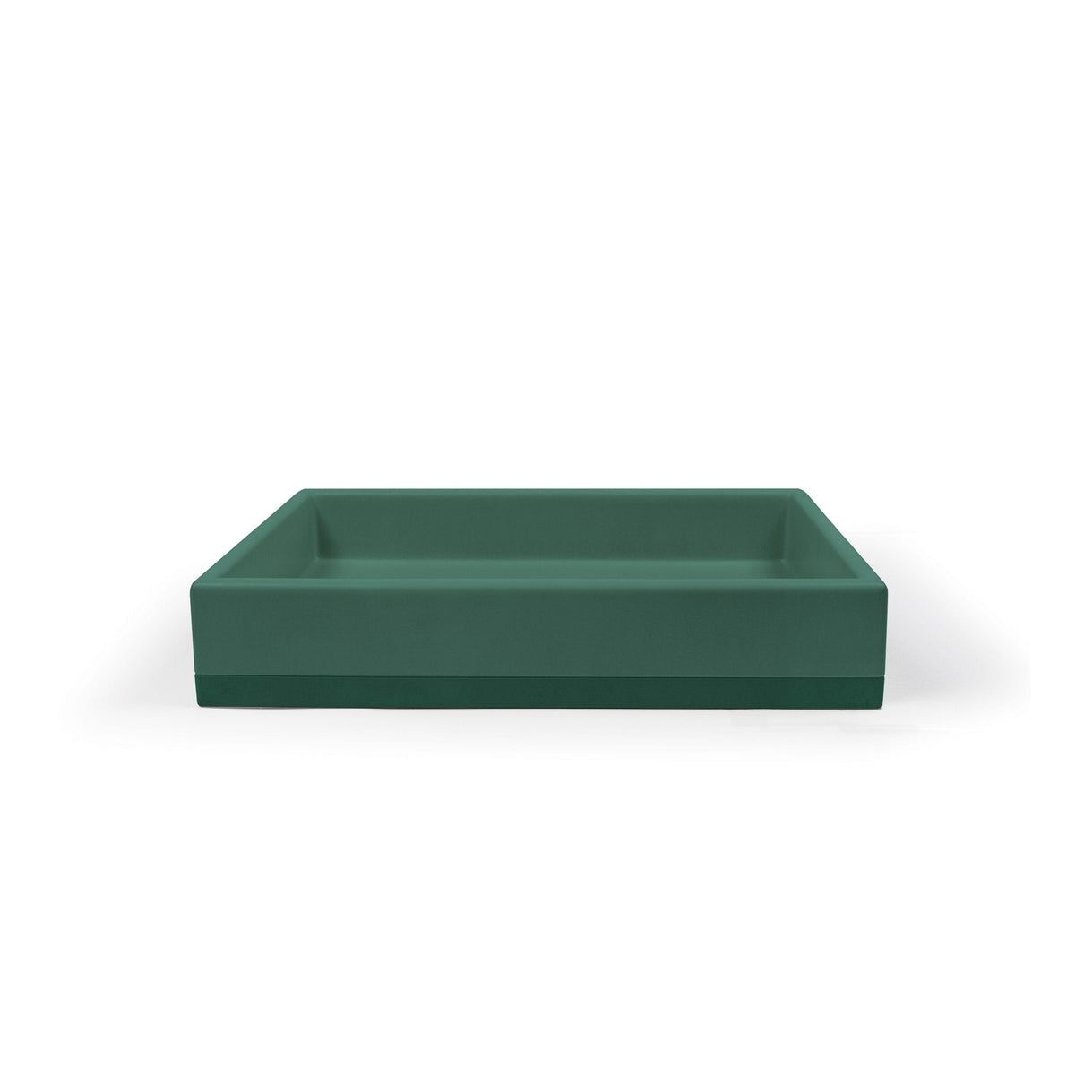 Box Basin Two Tone - Surface Mount (Teal)