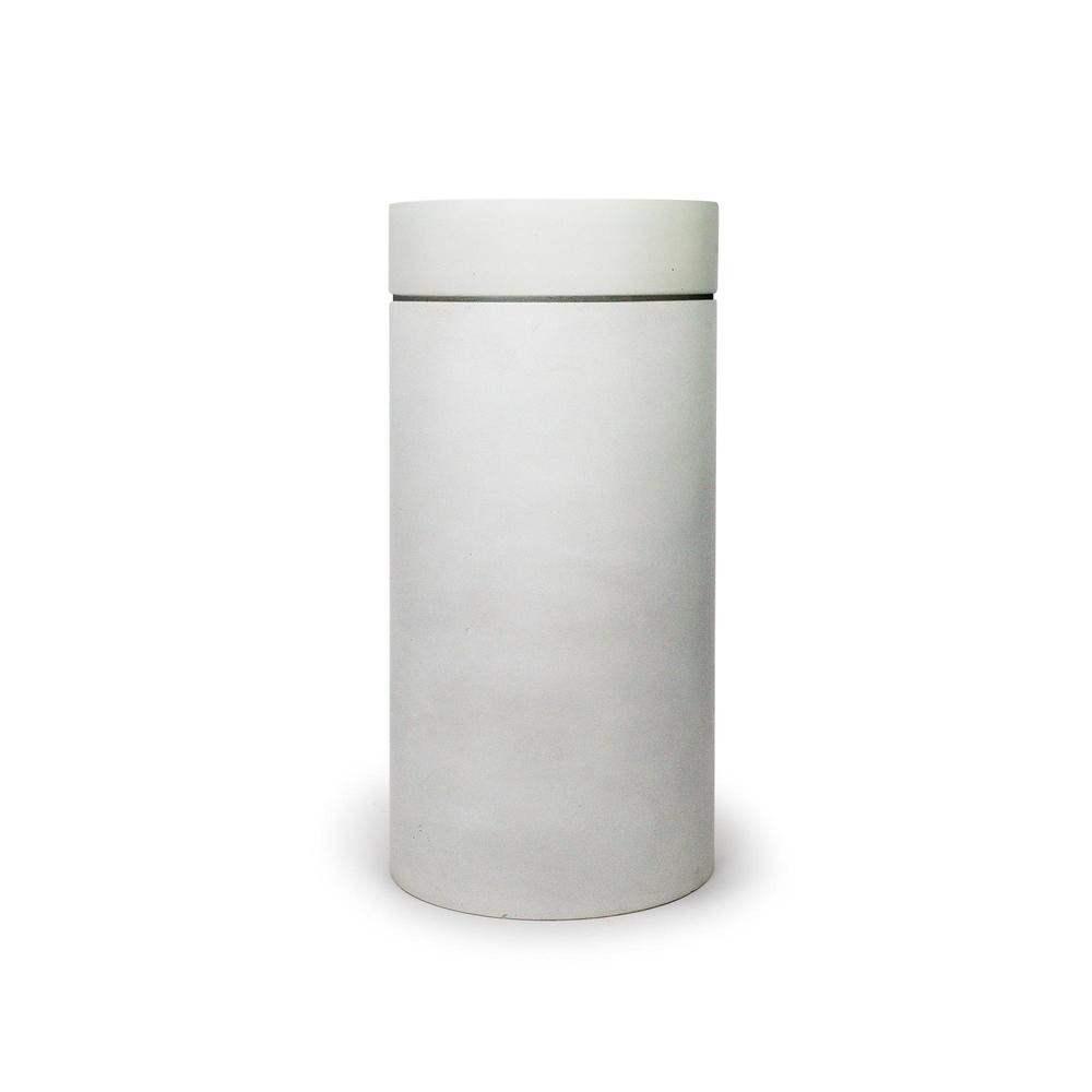 Cylinder with Tray - Hoop Basin (Ivory,Blush Pink)